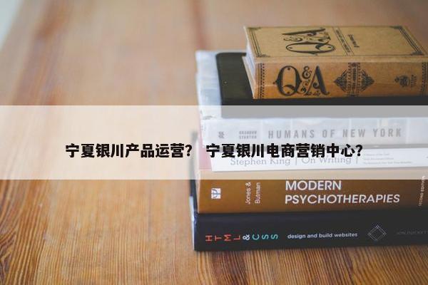 宁夏银川产品运营？ 宁夏银川电商营销中心？