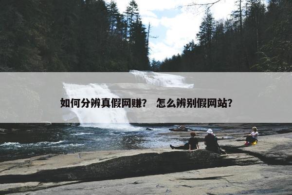 如何分辨真假网赚？ 怎么辨别假网站？