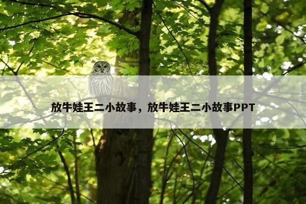 放牛娃王二小故事，放牛娃王二小故事PPT