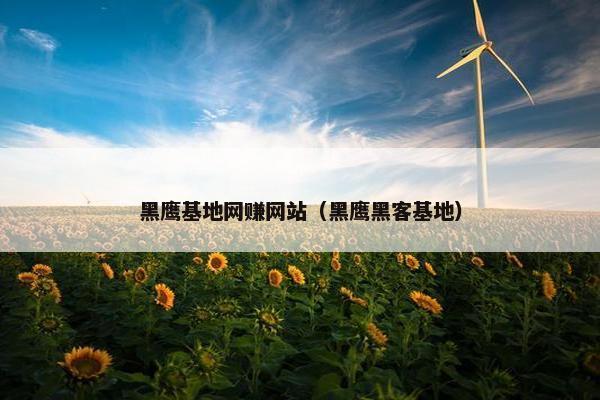 黑鹰基地网赚网站（黑鹰黑客基地）