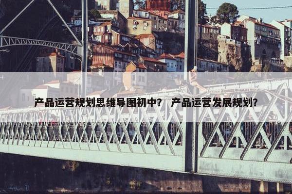 产品运营规划思维导图初中？ 产品运营发展规划？