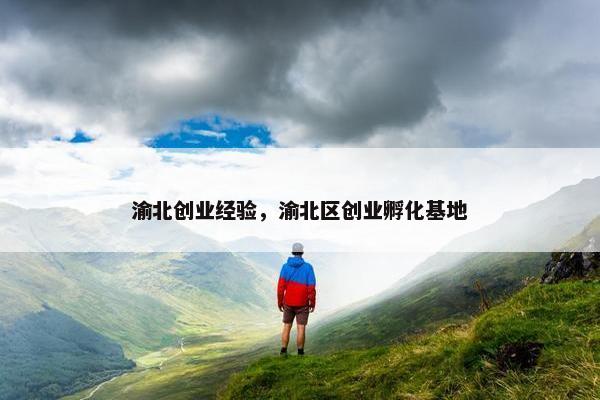 渝北创业经验，渝北区创业孵化基地