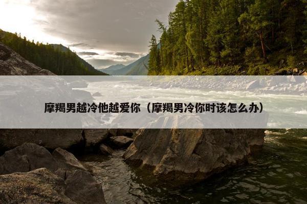 摩羯男越冷他越爱你（摩羯男冷你时该怎么办）