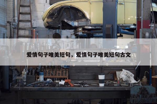 爱情句子唯美短句，爱情句子唯美短句古文