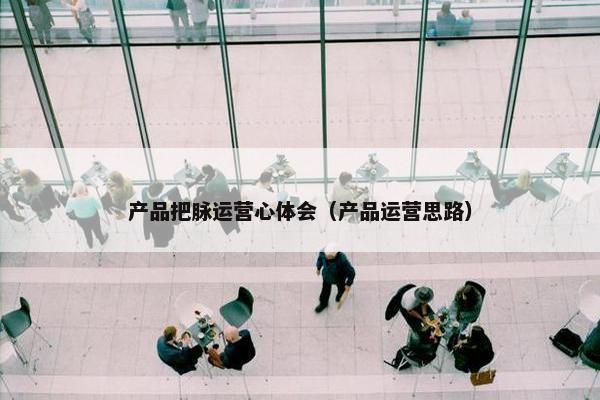 产品把脉运营心体会（产品运营思路）