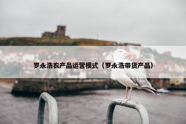 罗永浩农产品运营模式（罗永浩带货产品）