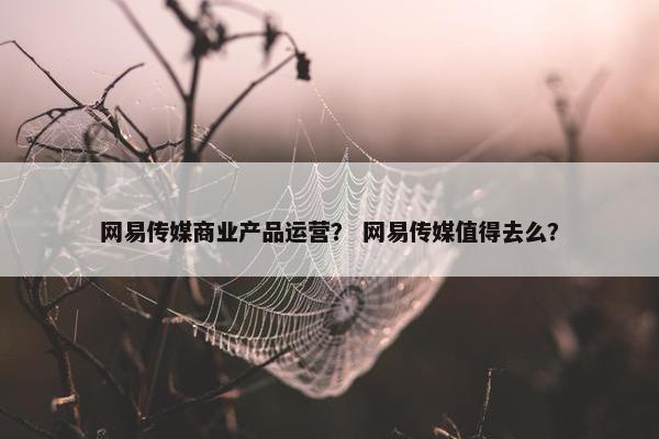 网易传媒商业产品运营？ 网易传媒值得去么？