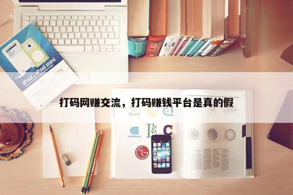 打码网赚交流，打码赚钱平台是真的假