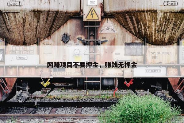 网赚项目不要押金，赚钱无押金