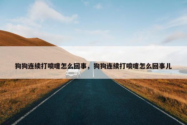 狗狗连续打喷嚏怎么回事，狗狗连续打喷嚏怎么回事儿