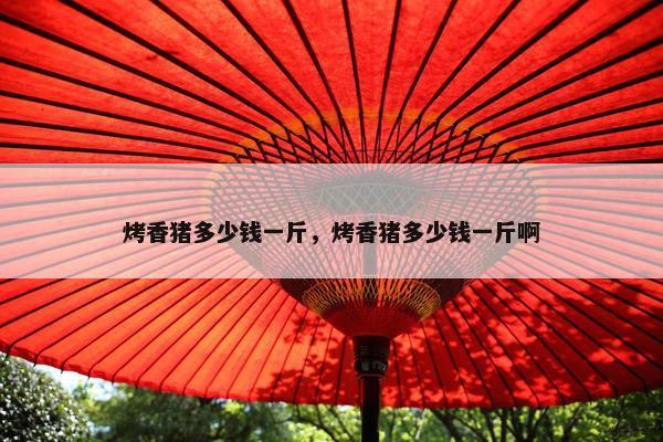 烤香猪多少钱一斤，烤香猪多少钱一斤啊