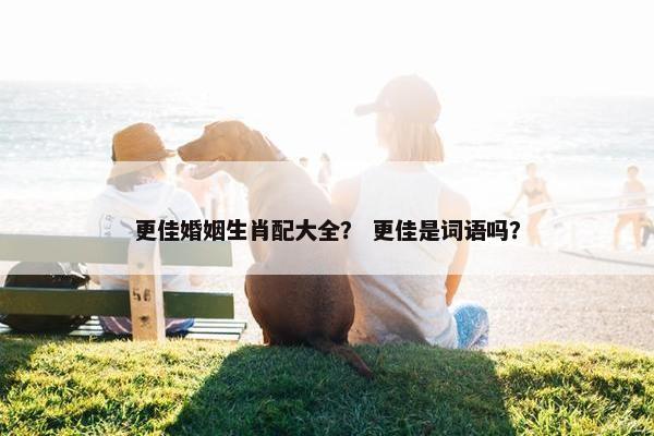更佳婚姻生肖配大全？ 更佳是词语吗？