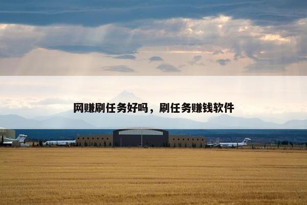 网赚刷任务好吗，刷任务赚钱软件