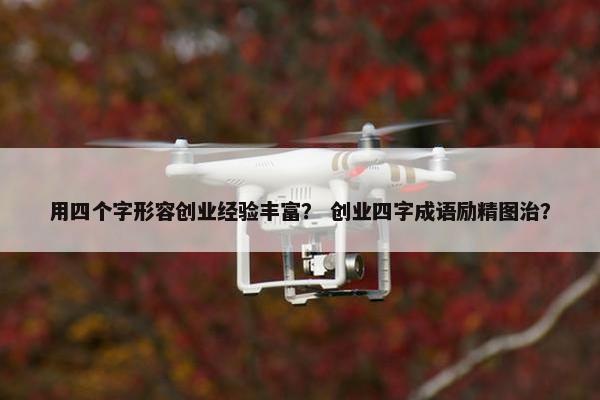 用四个字形容创业经验丰富？ 创业四字成语励精图治？