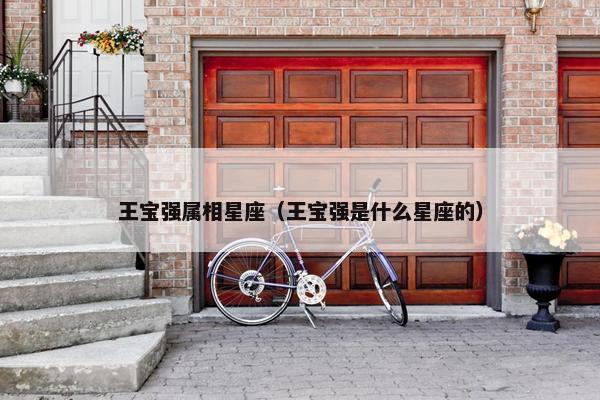 王宝强属相星座（王宝强是什么星座的）
