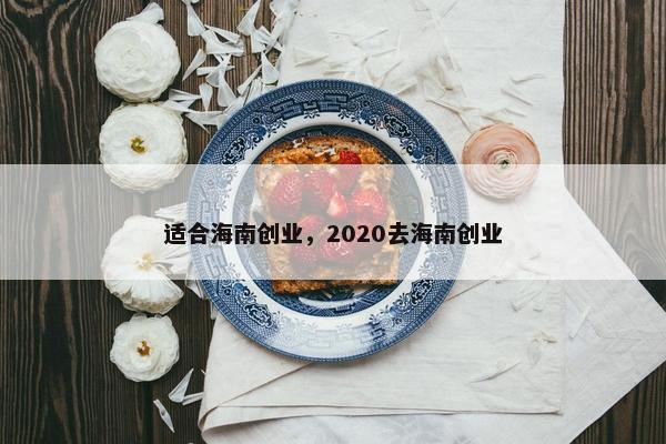 适合海南创业，2020去海南创业