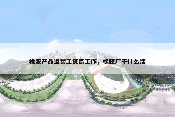 橡胶产品运营工资高工作，橡胶厂干什么活