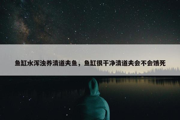 鱼缸水浑浊养清道夫鱼，鱼缸很干净清道夫会不会饿死