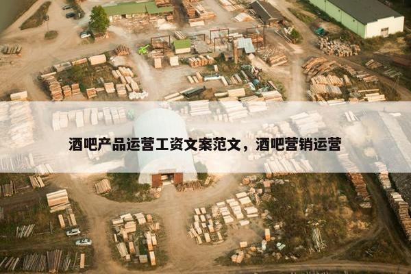酒吧产品运营工资文案范文，酒吧营销运营