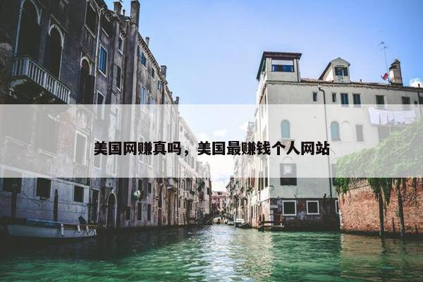 美国网赚真吗，美国最赚钱个人网站