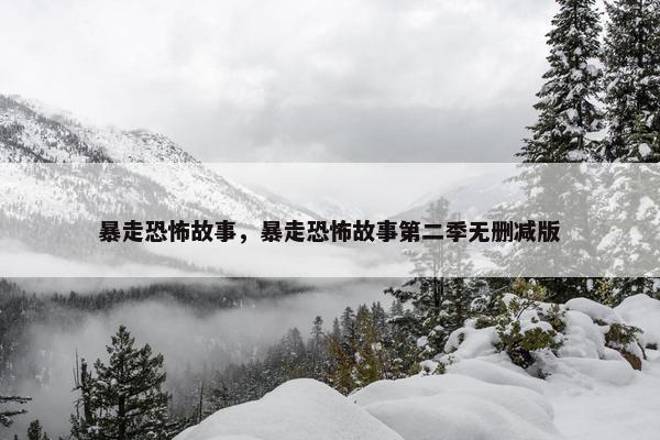 暴走恐怖故事，暴走恐怖故事第二季无删减版
