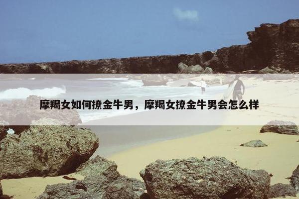 摩羯女如何撩金牛男，摩羯女撩金牛男会怎么样