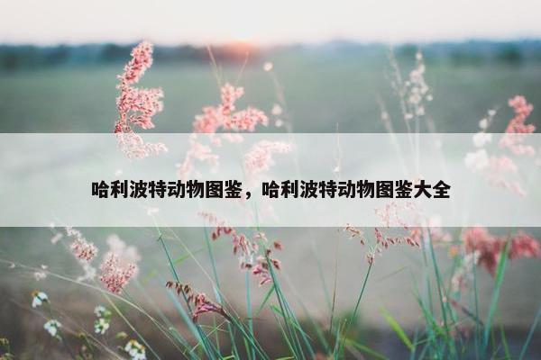 哈利波特动物图鉴，哈利波特动物图鉴大全