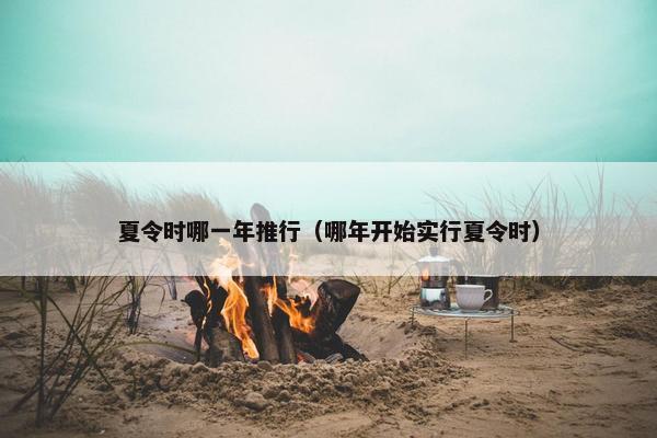 夏令时哪一年推行（哪年开始实行夏令时）