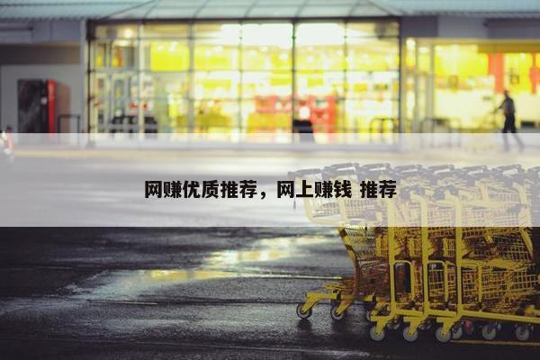 网赚优质推荐，网上赚钱 推荐