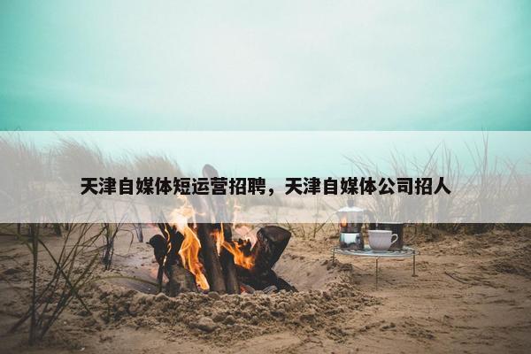 天津自媒体短运营招聘，天津自媒体公司招人