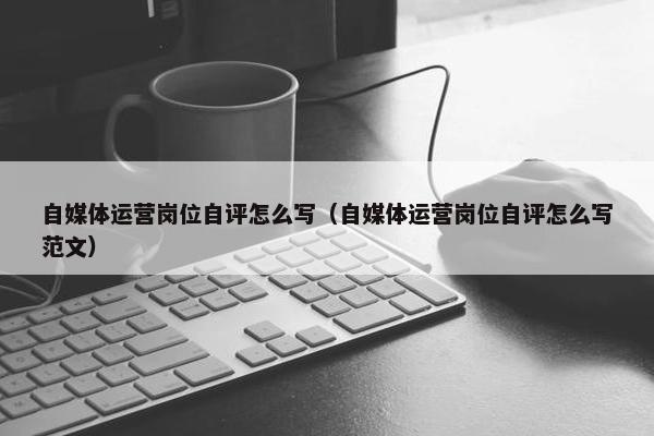 自媒体运营岗位自评怎么写（自媒体运营岗位自评怎么写范文）