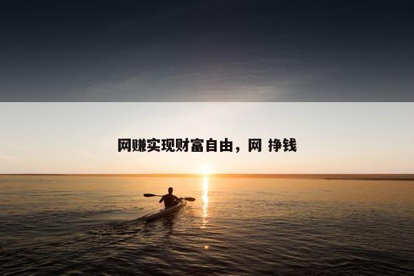 网赚实现财富自由，网 挣钱