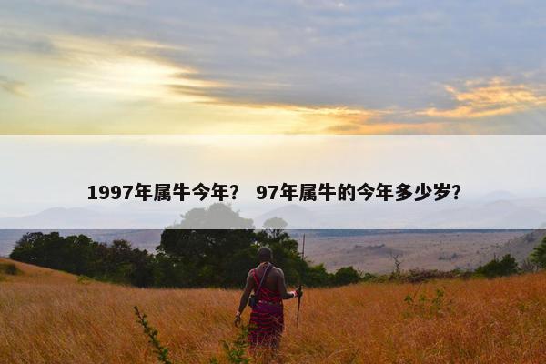 1997年属牛今年？ 97年属牛的今年多少岁？