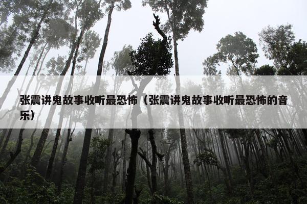 张震讲鬼故事收听最恐怖（张震讲鬼故事收听最恐怖的音乐）