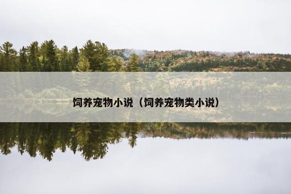 饲养宠物小说（饲养宠物类小说）
