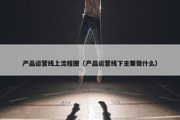 产品运营线上流程图（产品运营线下主要做什么）