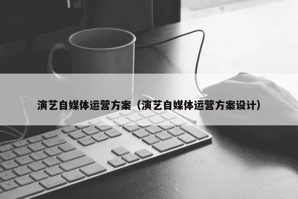 演艺自媒体运营方案（演艺自媒体运营方案设计）