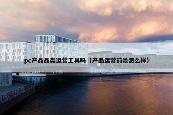 pc产品品类运营工具吗（产品运营前景怎么样）