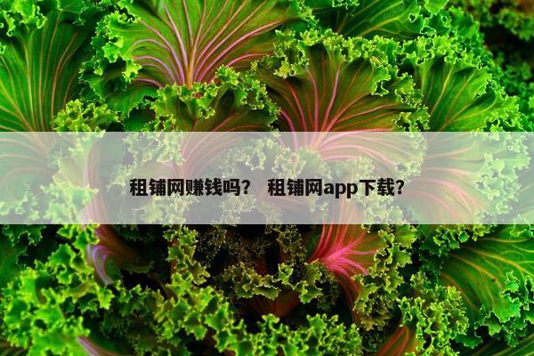 租铺网赚钱吗？ 租铺网app下载？