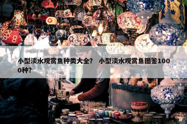 小型淡水观赏鱼种类大全？ 小型淡水观赏鱼图鉴1000种？