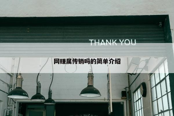 网赚属传销吗的简单介绍