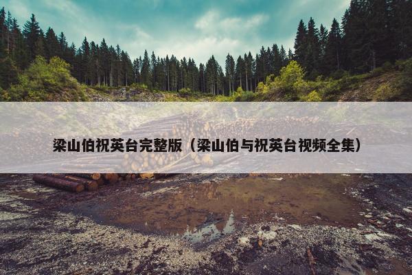 梁山伯祝英台完整版（梁山伯与祝英台视频全集）