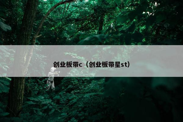 创业板带c（创业板带星st）