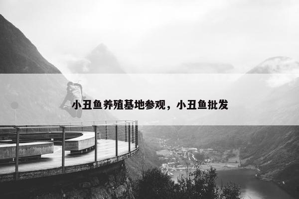 小丑鱼养殖基地参观，小丑鱼批发