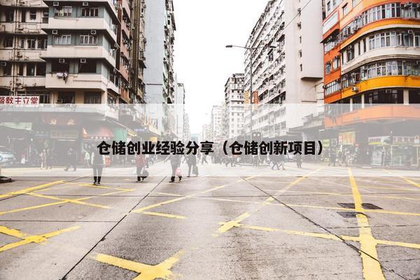 仓储创业经验分享（仓储创新项目）
