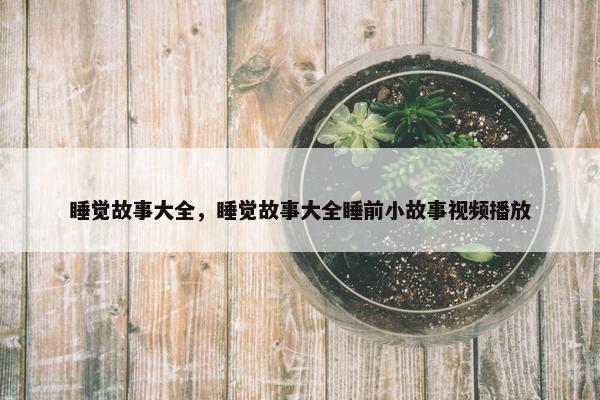 睡觉故事大全，睡觉故事大全睡前小故事视频播放