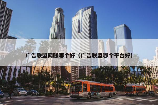 广告联盟网赚哪个好（广告联盟哪个平台好）