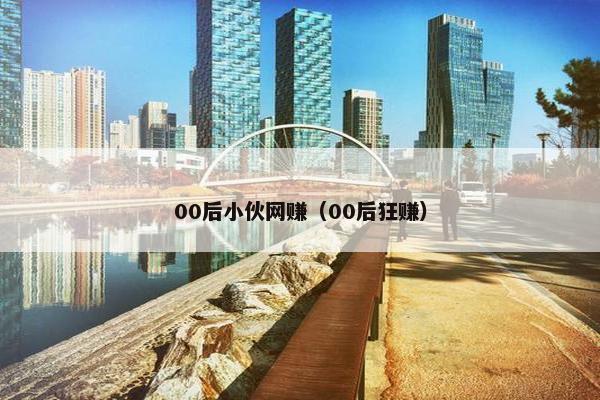 00后小伙网赚（00后狂赚）