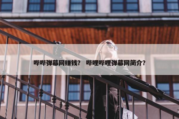 哔哔弹幕网赚钱？ 哔哩哔哩弹幕网简介？