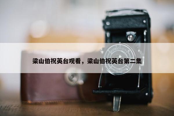 梁山伯祝英台观看，梁山伯祝英台第二集